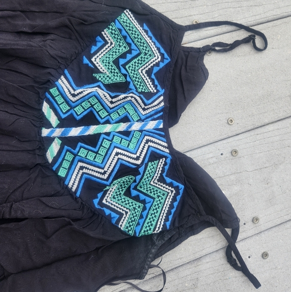 Gianni Bini Sz S Black Maxi Dress - Picture 2 of 4